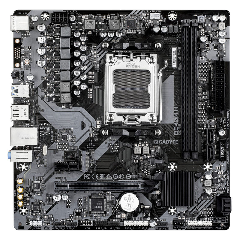 Motherboard GIGABYTE B840M H image 3
